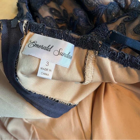 Emerald Sundae All Over Floral Slit Dress - Picture 10 of 12